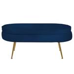 Banquette Brünn Polyester - Bleu foncé - 99 x 44 cm