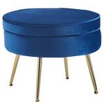 Sitzpouf Brünn Polyester - Dunkelblau