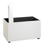 Panca con contenitore Clifton MDF / Similpelle - Bianco