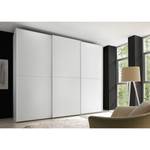 Schwebetürenschrank Sinfonie Plus Typ C Weiß - 280 x 240 cm - Premium - Silber