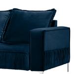 3-Sitzer Sofa Sides Samt Blonda: Marineblau