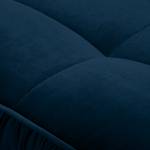 3-Sitzer Sofa Sides Samt Blonda: Marineblau