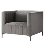 Fauteuil Valun Velours Ravi: Taupe