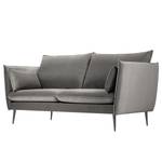 2-Sitzer Sofa Amandola Samt Ravi: Taupe