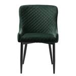 Chaises Munera - Lot de 2 Velours / Acier - Vert