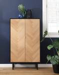 Highboard Mirabel MDF / Echtholzfurnier - Eiche Dekor