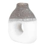 Vase Borge Céramique - Blanc / Marron