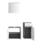 Set di 3 mobili da bagno One B Grigio