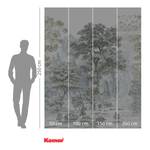 Fotomurale Rising Roots Tessuto non tessuto - Marrone / Bianco / Blu - 200 x 250 cm
