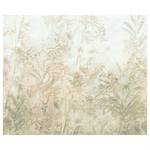 Papier peint intissé Zen Zone Intissé - Marron / Jaune / Vert - 300 x 250 cm
