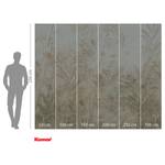 Fotomurale Zen Zone Tessuto non tessuto - Marrone / Giallo / Verde - 300 x 250 cm