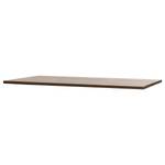 Tafelblad Granada MDF/fineer van echt hout - donkere eikenhouten look - Donkere eikenhouten look - 150 x 90 cm