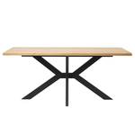 Piano per tavolo Granada MDF / Impiallacciatura in vero legno - Effetto rovere - Effetto quercia - 150 x 90 cm