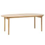 Rallonge Pioz MDF / Placage en bois véritable / Chêne massif - Imitation chêne - 120 x 45 cm