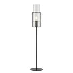 Lampe Tubo Verre / Fer - 1 ampoule - Noir