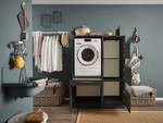 Wasmachinekast-set Laundreezy B Antraciet - 118 x 162 cm