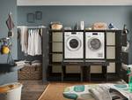 Wasmachinekast-set Laundreezy D Antraciet - 235 x 162 cm