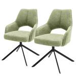 Chaises Veneziana - Lot de 2 Vert olive clair