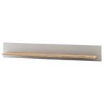 Wandplank Hillbrook mat grijs/tin-eikenhouten look - Breedte: 150 cm