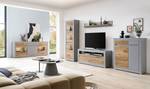 Tv-meubel Hillbrook mat grijs/tin-eikenhouten look - Breedte: 150 cm