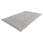 Tapis en laine My Eskil Laine / Viscose - 140 x 200 cm - Gris - Gris - 140 x 200 cm