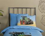 Kinderbeddengoed Tractor katoen - 140 x 240 cm - meerdere kleuren - 140 x 240 cm