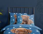 Kinderbeddengoed Pup katoen - 140 x 240 cm - meerdere kleuren - 140 x 240 cm