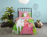 Kinderbeddengoed Fairytale katoen - 140 x 240 cm - roze - 140 x 240 cm