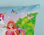 Kinderbeddengoed Fairytale katoen - 140 x 240 cm - roze - 140 x 240 cm