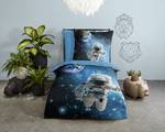 Kinderbettwäsche Astronaut Baumwolle - 135 x 200 cm - Blau - 135 x 200 cm
