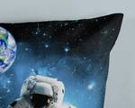 Kinderbettwäsche Astronaut Baumwolle - 140 x 240 cm - Blau - 140 x 240 cm