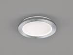 Plafondlamp Gotland rond acrylglas - 1 lichtbron - Chrome - 22 x 22 cm