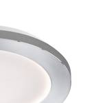 Plafondlamp Gotland rond acrylglas - 1 lichtbron - Chrome - 22 x 22 cm