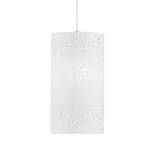 Hanglamp Thor 1 lichtbron ijzer - Wit