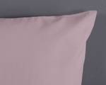Renforce Bettwäsche Uni Baumwolle - Pink - 135 x 200 cm + Kissen 80 x 80 cm
