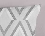 Parure de lit en coton renforcé Alice Coton - Gris - 200 x 200 cm + 2 oreillers 70 x 60 cm