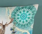 Copripiumino e federa Xela Raso di cotone - Verde - 140 x 200/220 cm + cuscino 70 x 60 cm