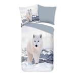 Microvezel beddengoed White Fox microvezel - meerdere kleuren / grijs - 135x200cm + kussen 80x80cm