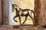 Sculptuur Paard kunsthars - brons