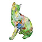 Oggetto decorativo Gatto Street Art Resina sintetica - Multicolore