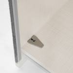 Schwebetürenschrank Includo Typ A Weiß - Breite: 249 cm - Premium - Silber