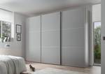 Armadio con ante scorrevoli Includo A ArgentoGrigio - Larghezza: 280 cm - Optimum Plus - Argento