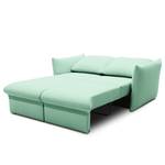 Canapé convertible Moric Tissu structuré Noena: Menthe