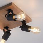 Plafondlamp Canop ijzer - 4 lichtbronnen - Aantal lichtbronnen: 4