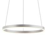 LED-Hanglamp Ritus type A kunststof/aluminium - 1 lichtbron - Zilver