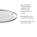 LED-plafondlamp Ritus type B kunststof/aluminium - 1 lichtbron - Zilver