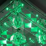LED-Deckenleuchte Kemal Kristallglas / Chrom - 68-flammig