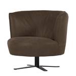 Fauteuil Matam Cuir véritable Embla: Marron foncé