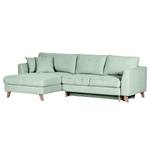 Ecksofa Tocon Cord - Cordstoff Caron: Mint