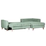 Ecksofa Tocon Cord - Cordstoff Caron: Mint